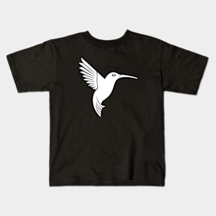 Hummingbird silhouette Kids T-Shirt